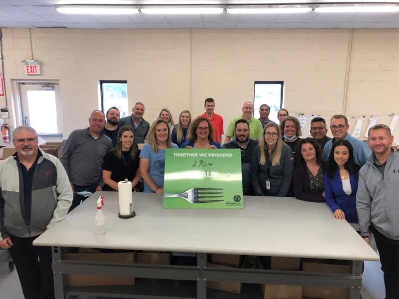 Food Bank volunteering
