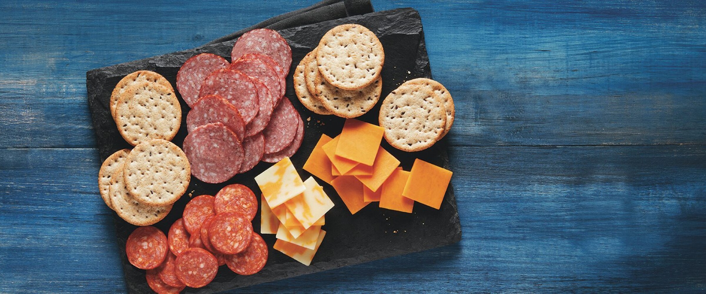 Party Tray on slate