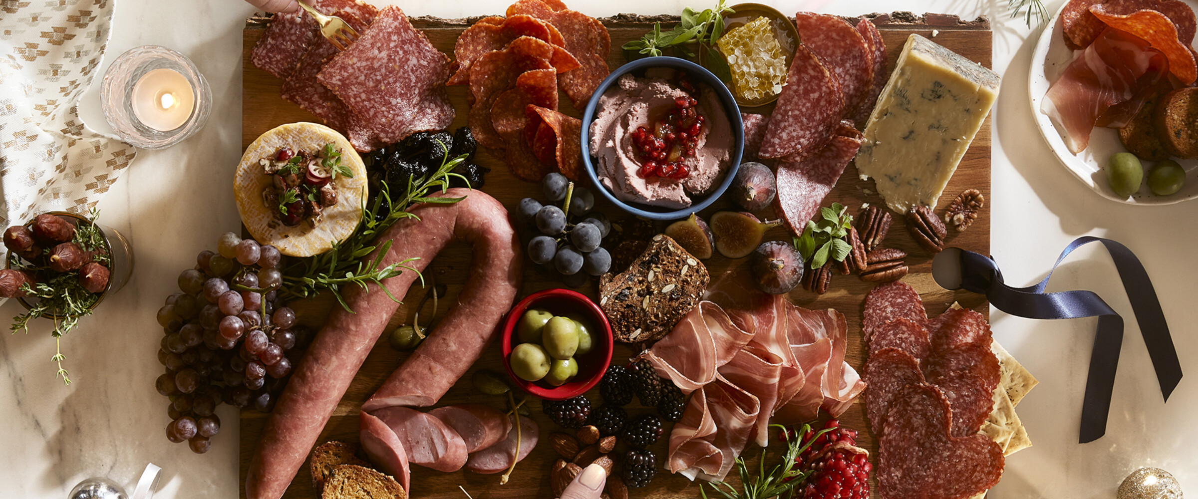 holiday charcuterie board