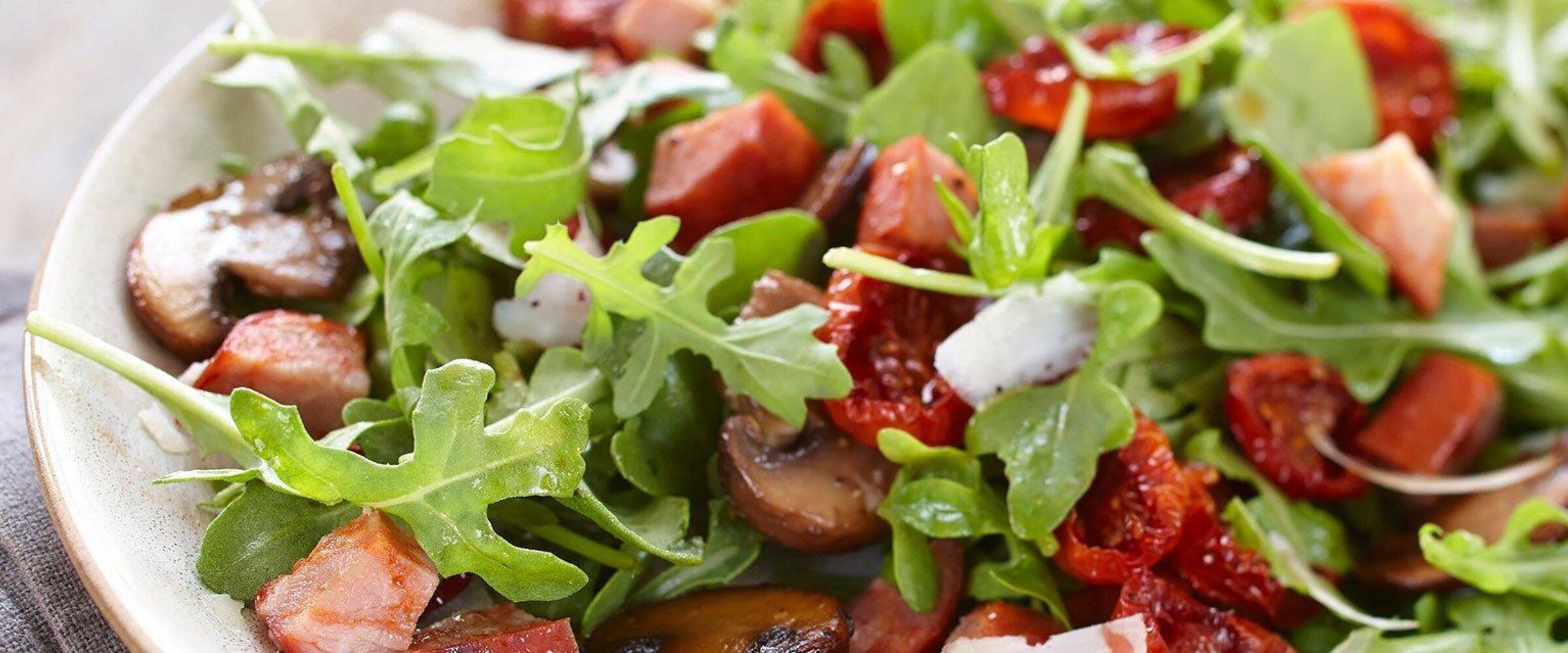 chorizo and roasted tomato salad