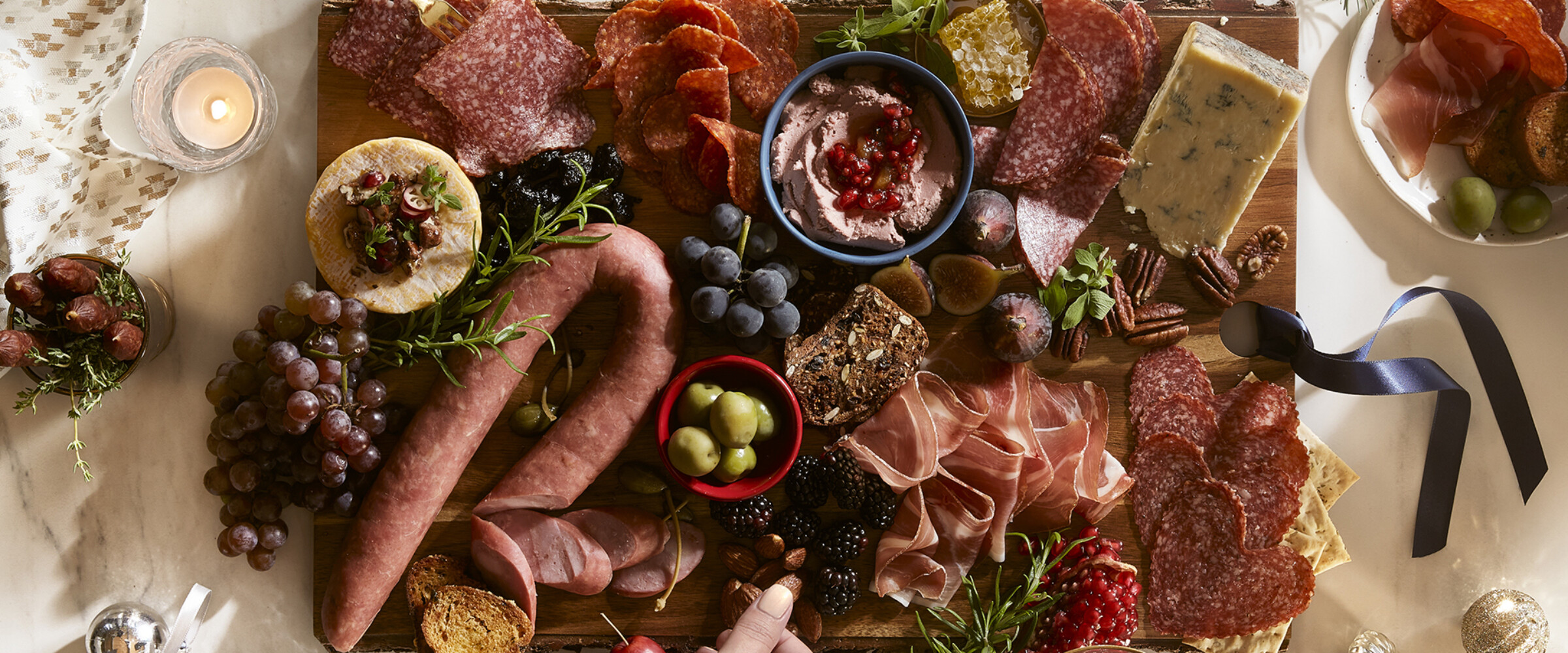 holiday charcuterie board