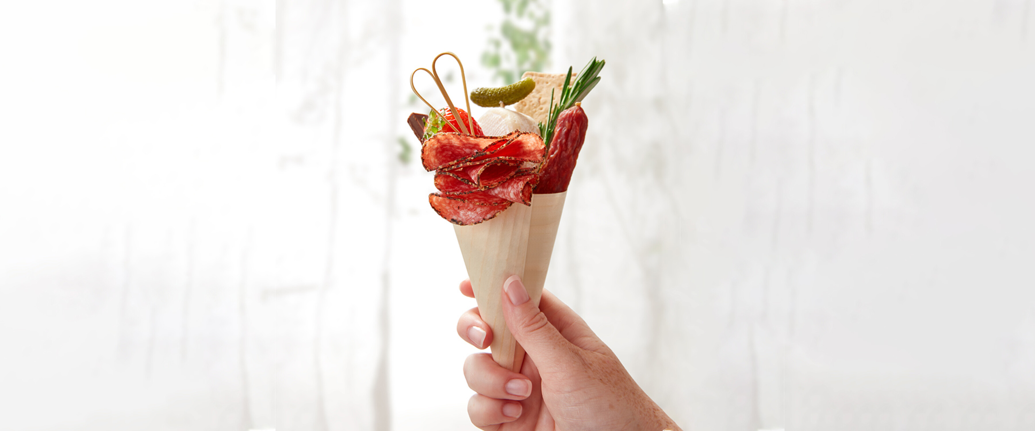 Charcuterie Cones Pillers