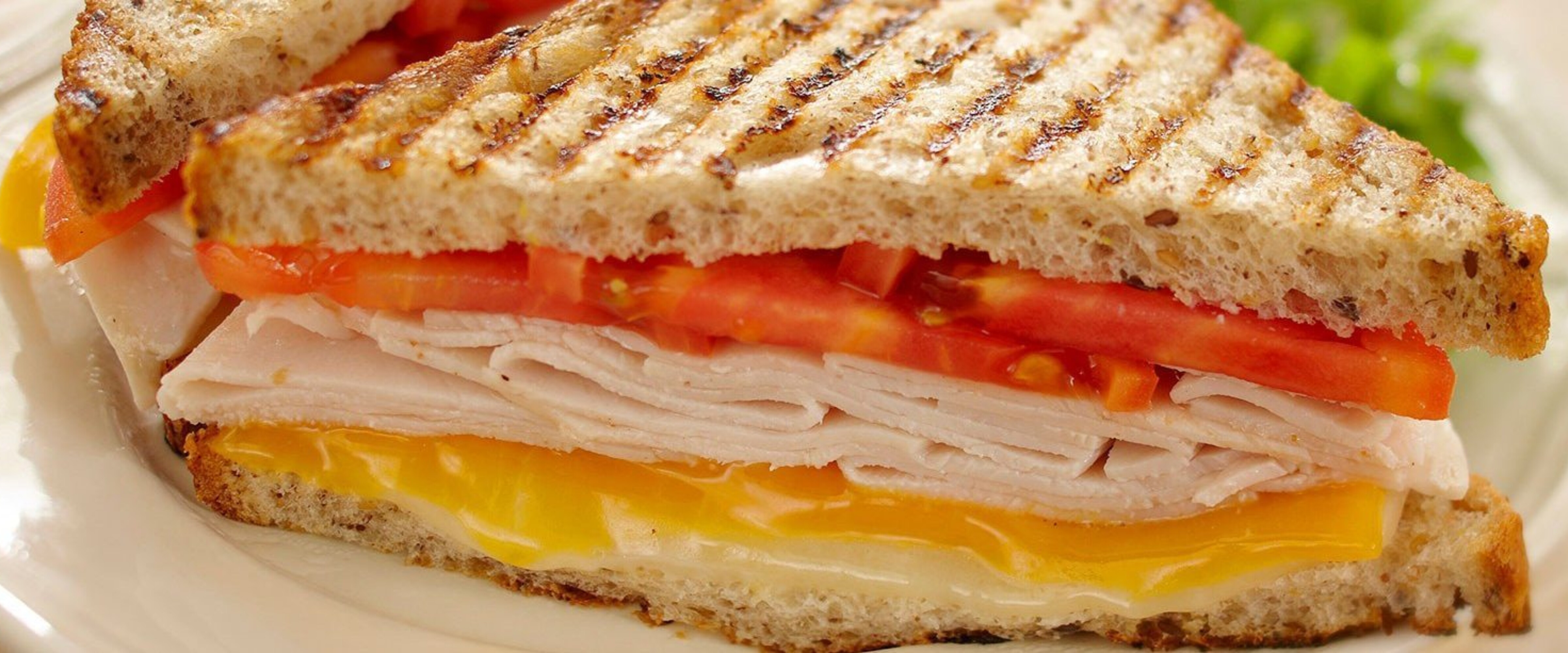 Grilled Cheese, Turkey and Tomato Sandwiches Pillers