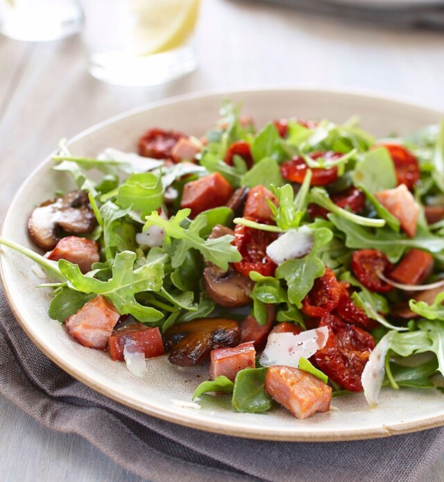 chorizo and roasted tomato salad