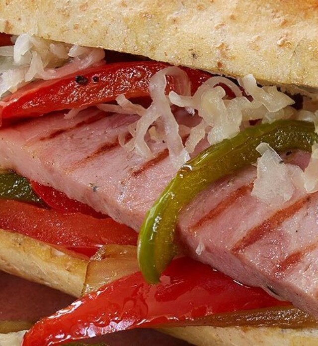 Grilled Kolbassa Sandwich