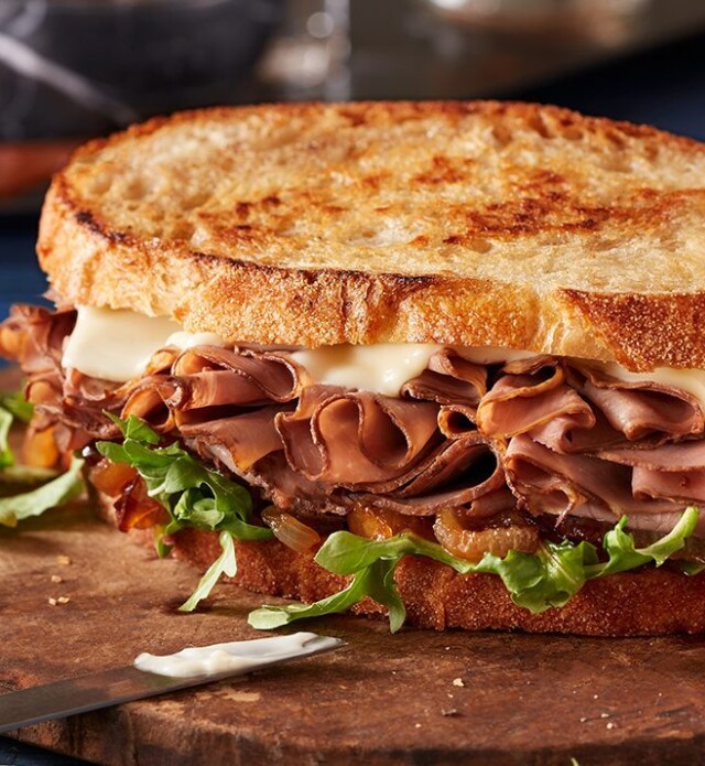 Grilled Roast Beef Sandwich