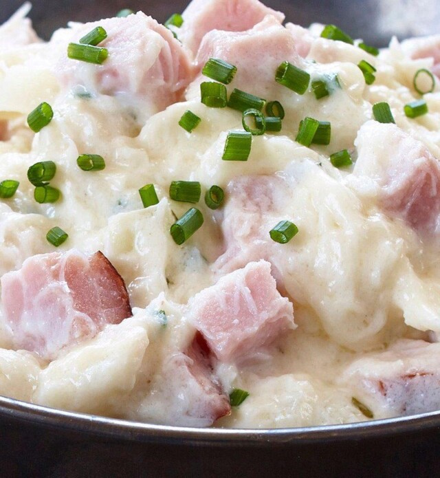 Ham and crab dip