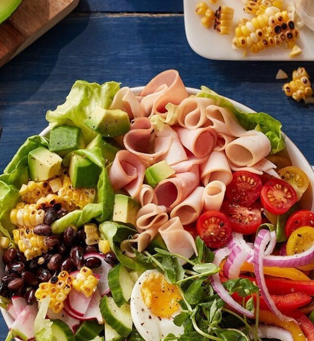 Salade cobb d'hiver