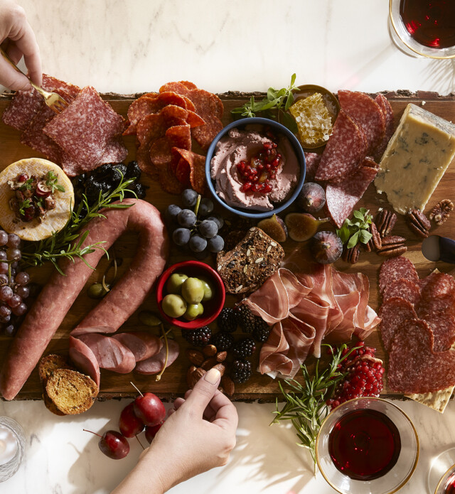 holiday charcuterie board