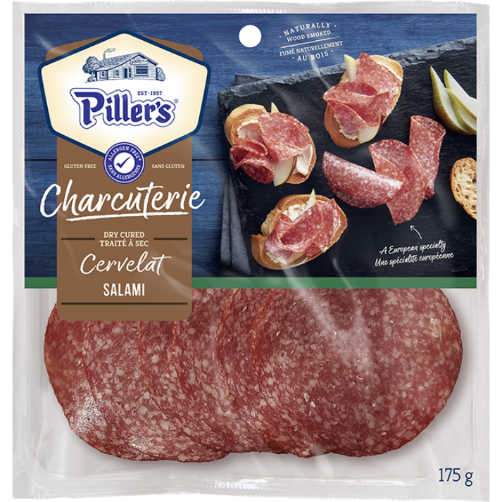 Piller's Charcuterie Cervelat Salami Pillers