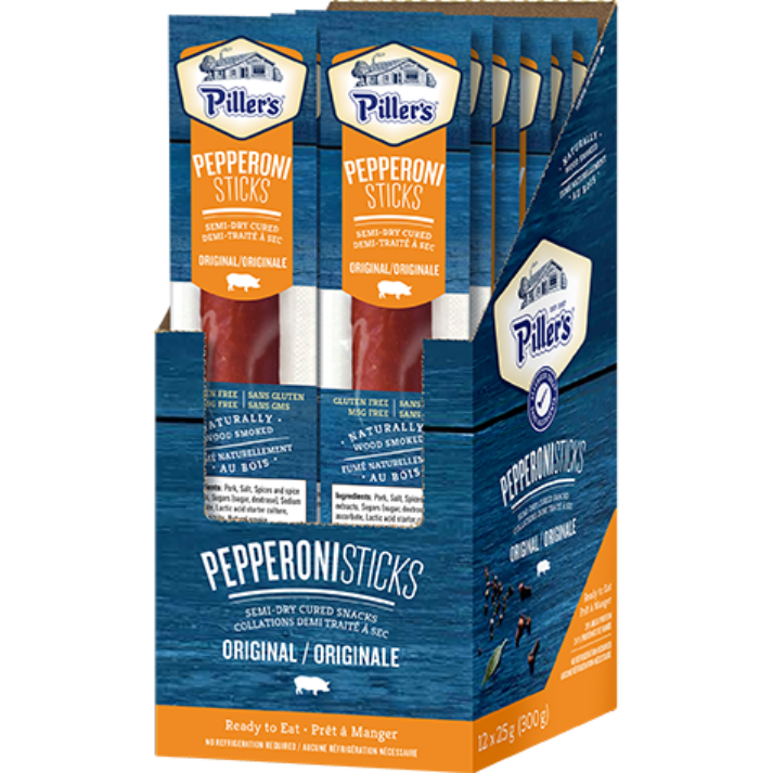 Piller's Pepperoni Sticks Original 25g Pillers
